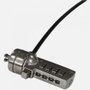 Approx Candado de Seguridad para Portátiles APPNCLV2 con Bloqueo Numérico de 4 Dígitos y Cable de 1,8 m